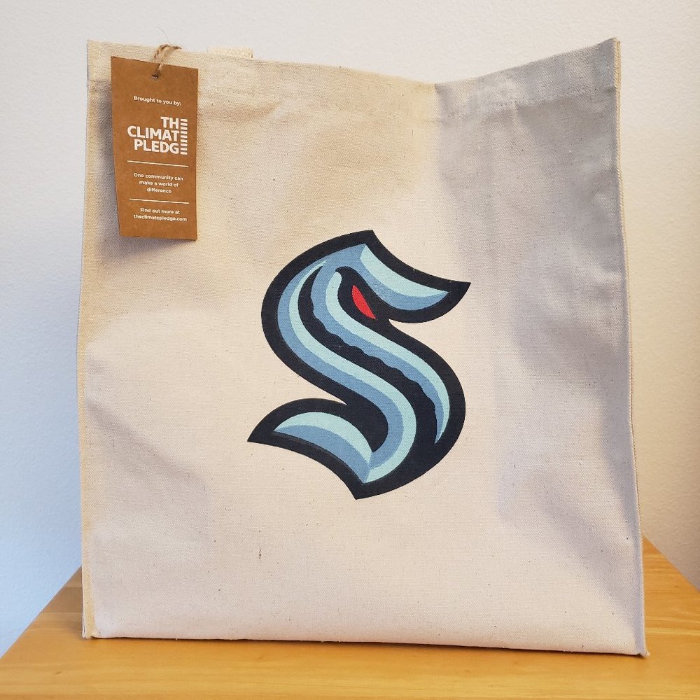 Seattle Kraken Organic Cotton Tote Bag